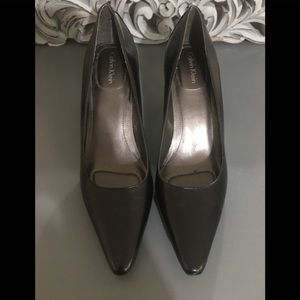 Calvin Klein shoes 2 3/4 inch black heels.